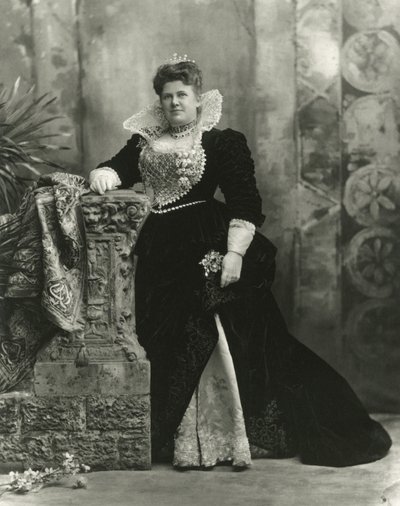 Cornelia Bradley Martin, as Mary Stuart, Queen of Scots, Bradley-Martin Ball, 1897 by Unbekannt Unbekannt